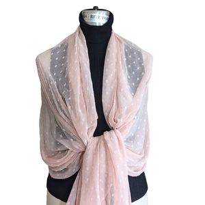 Cejon Sheer Textured Wrap Scarf
